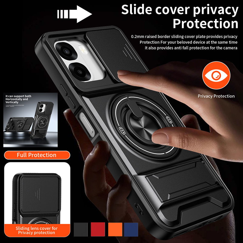 Phone Accessories Popsocket - Armor Phone Case For Oppo A6x