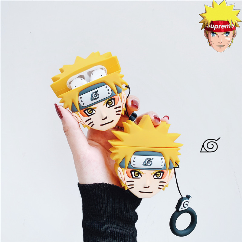 Airpod Case Cover - Naruto For Airpods Case,3D Cartoon Anime