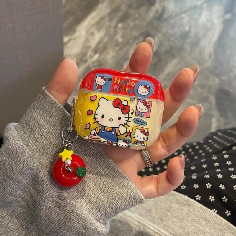Airpod Case Cover - Hello Kitty Headset Case Sanrio Anime
