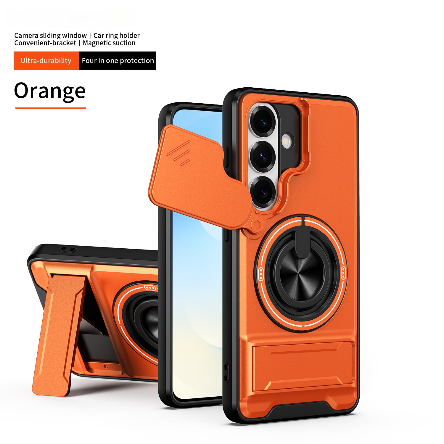 360 Rotating Magnetic Ring Hol - Phone Kickstand Ring recensie en prijs