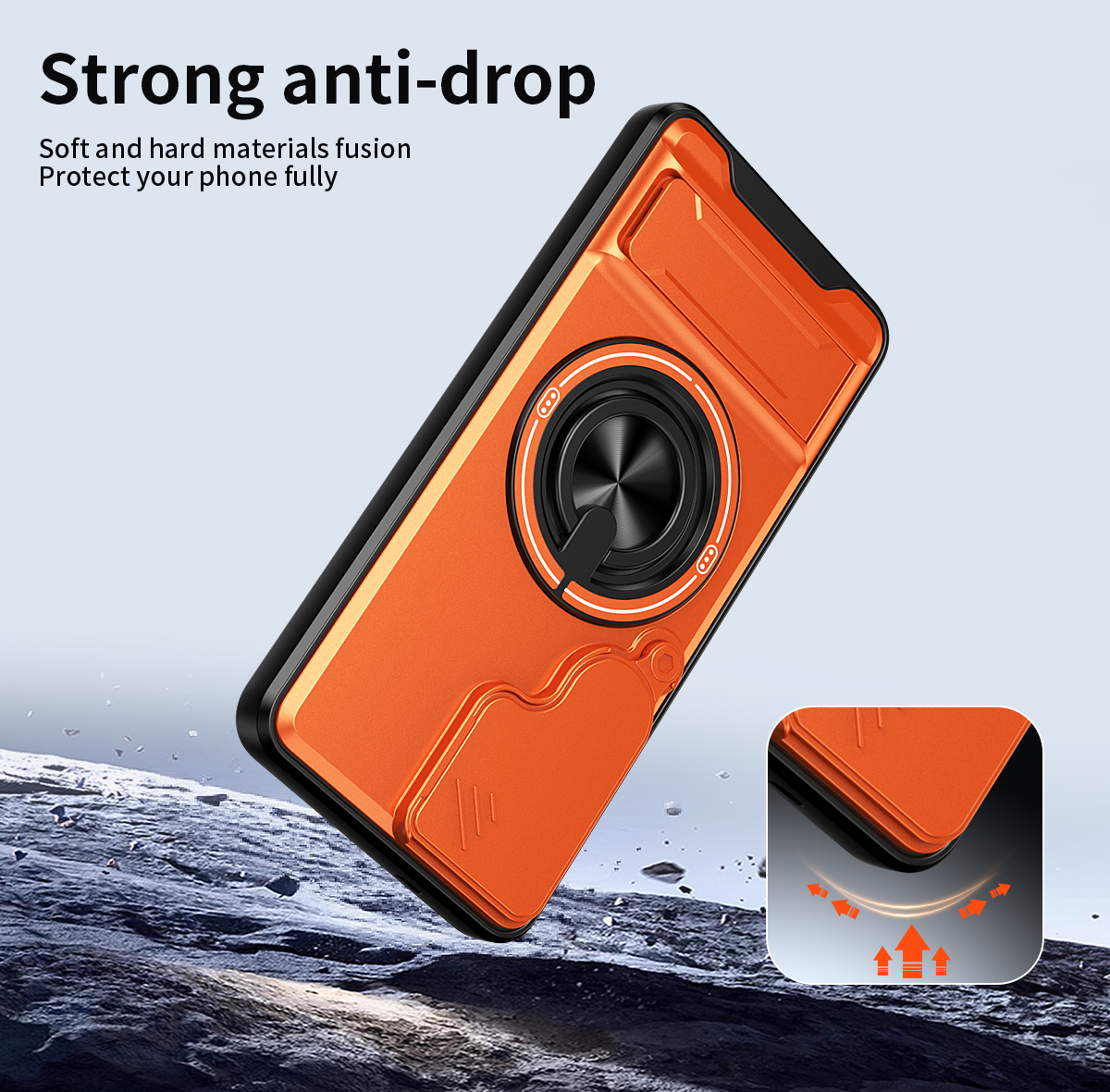360 Rotating Magnetic Ring Hol - Phone Kickstand Ring recensie en prijs