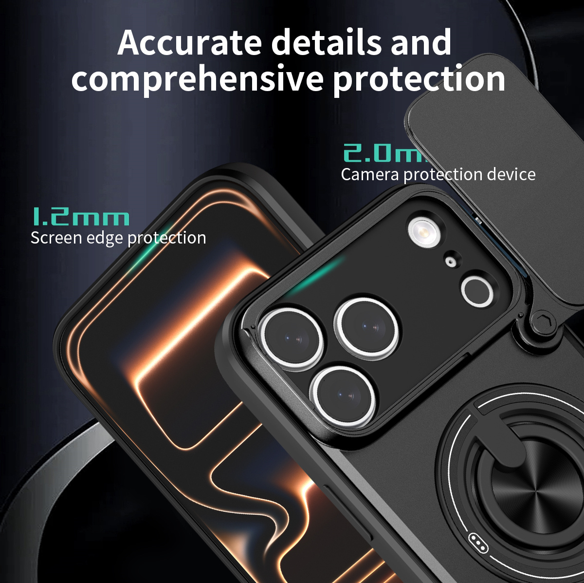 Magnetic Phone Case for IPhone - Phone Kickstand Ring recensie en prijs