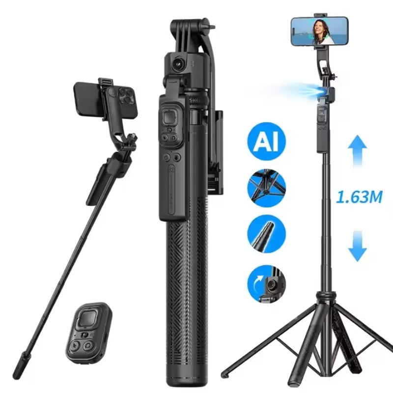 C17 Foldable AI Face Tracking  - Selfie Stick Tripod recensie en prijs