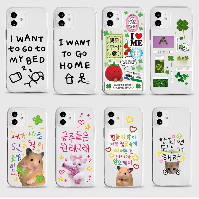 Korean Ins Cute Four Leaf Clov - Phone Accessories To Sell recensie en prijs