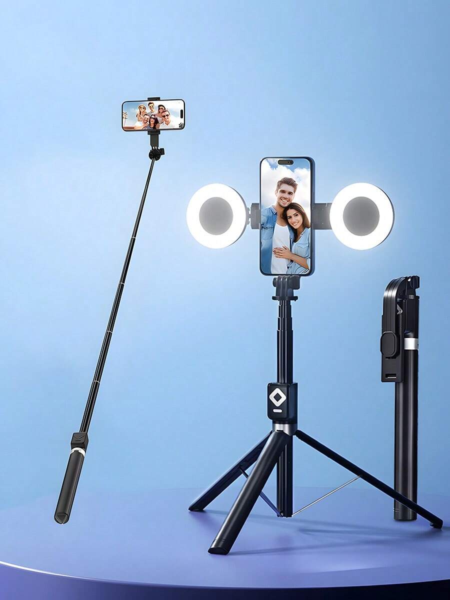 6 In 1 Selfie Stick With Fill  - Selfie Stick Tripod recensie en prijs