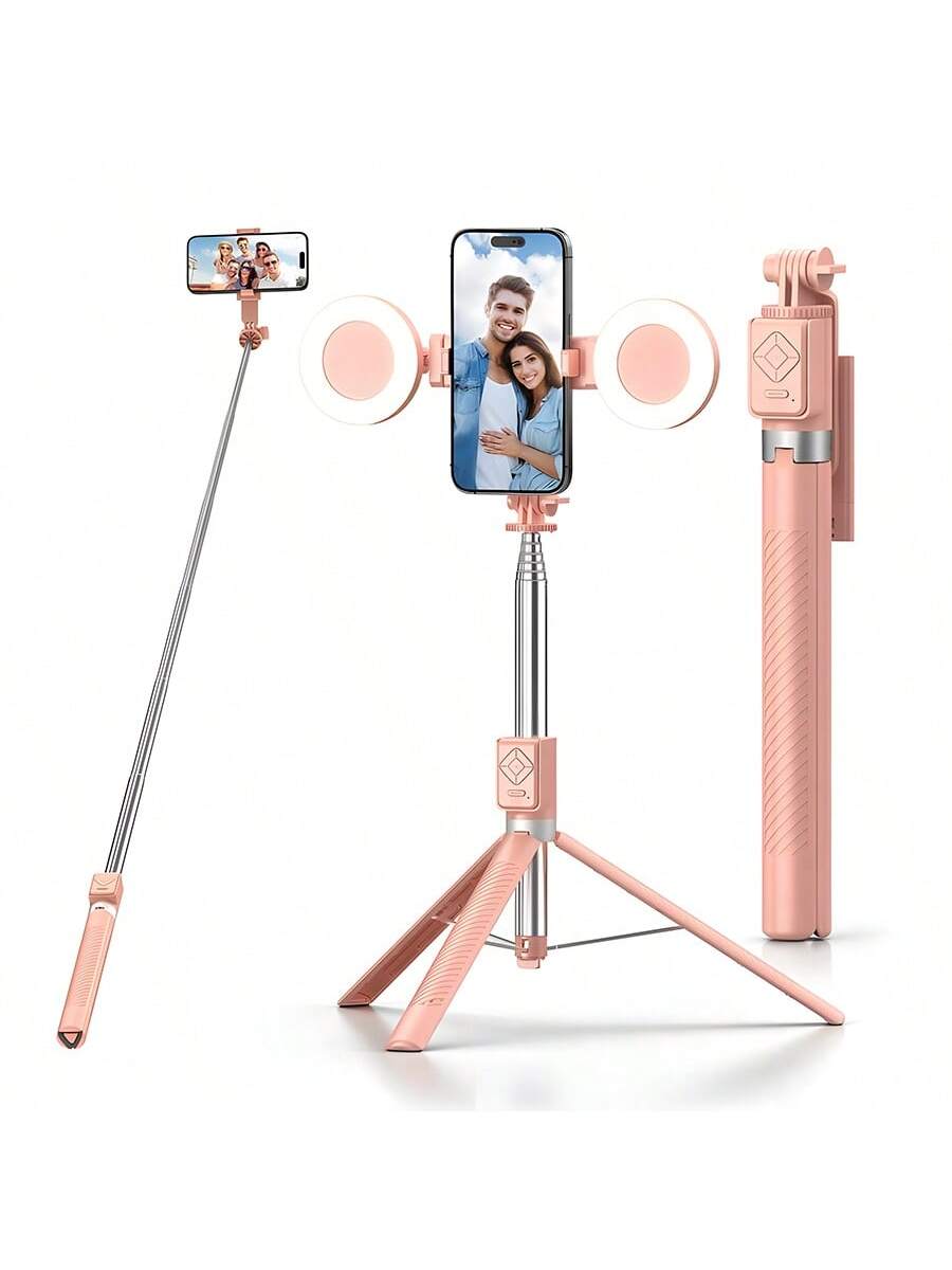 6 In 1 Selfie Stick With Fill  - Selfie Stick Tripod recensie en prijs