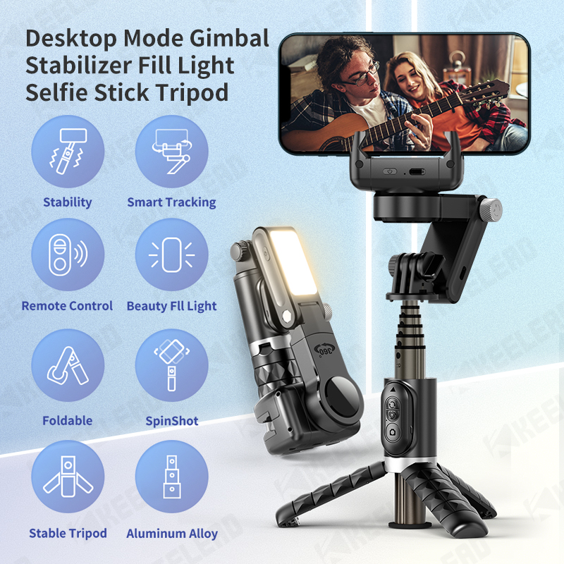 Q18 Desktop Following the shoo - Selfie Stick Tripod recensie en prijs