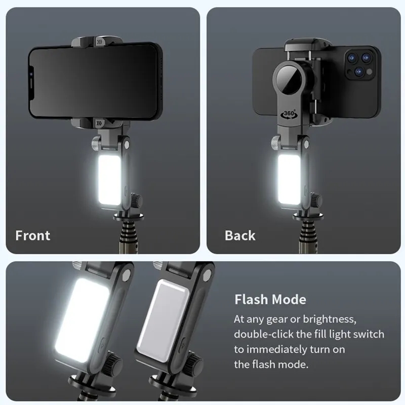 FANGTUOSI 360 Rotation Gimbal, - Selfie Stick Tripod recensie en prijs