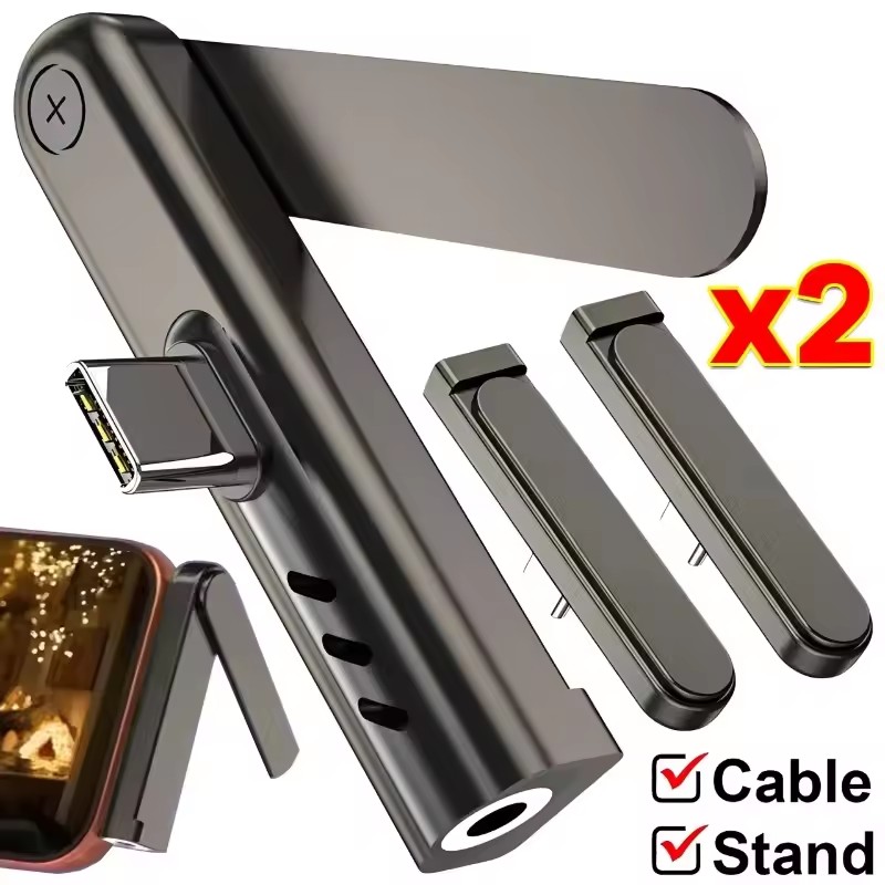 2/1PCS Portable USB C To 3.5mm - Phone Accessories Charger recensie en prijs