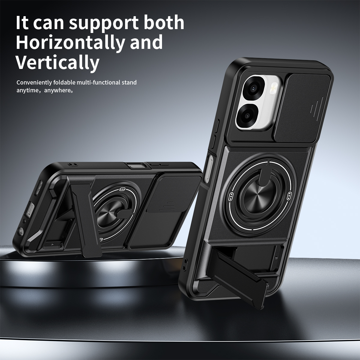 Armor Phone Case For Oppo A6x  - Phone Accessories Popsocket recensie en prijs