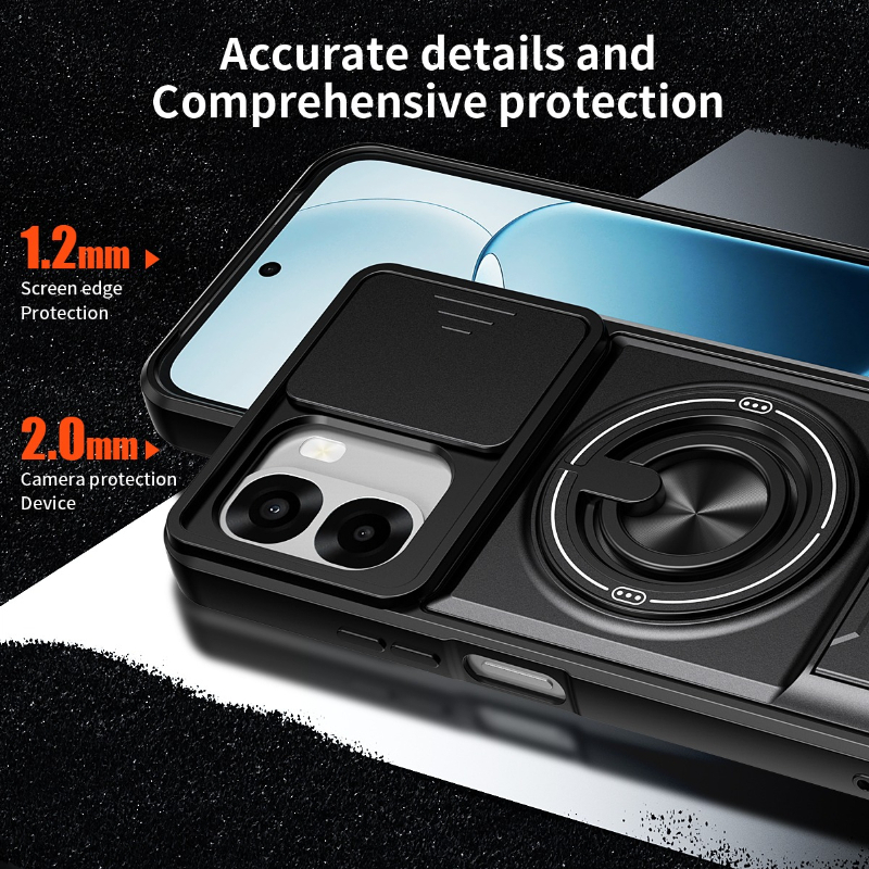 Armor Phone Case For Oppo A6x  - Phone Accessories Popsocket recensie en prijs