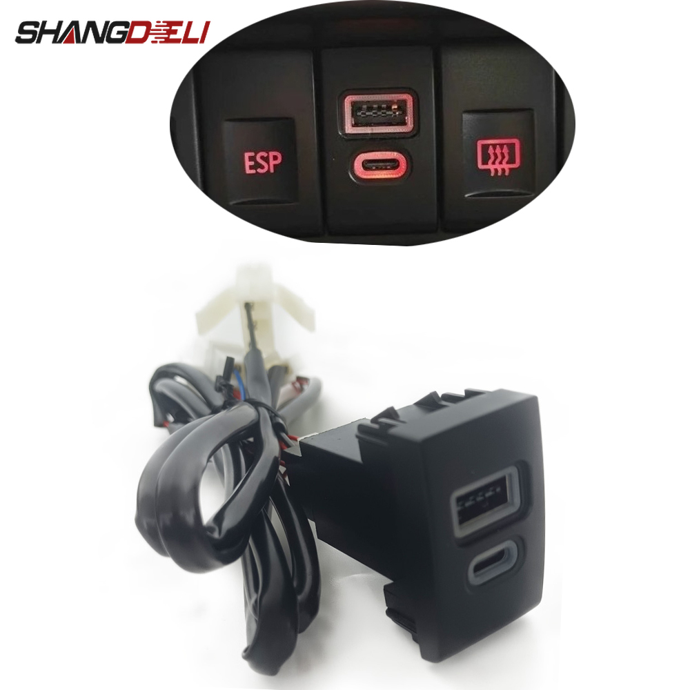 1PC Car Charger Socket QC3.0 D - Phone Accessories Charger recensie en prijs