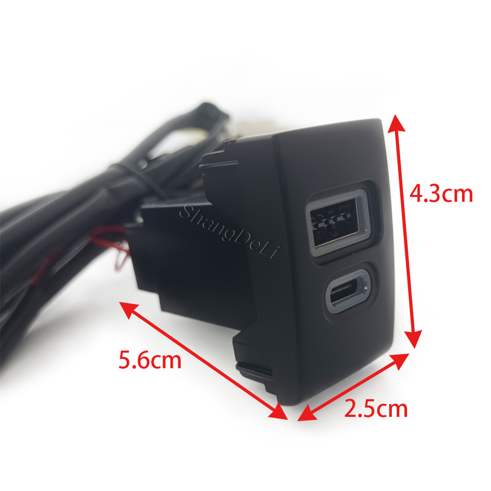 1PC Car Charger Socket QC3.0 D - Phone Accessories Charger recensie en prijs