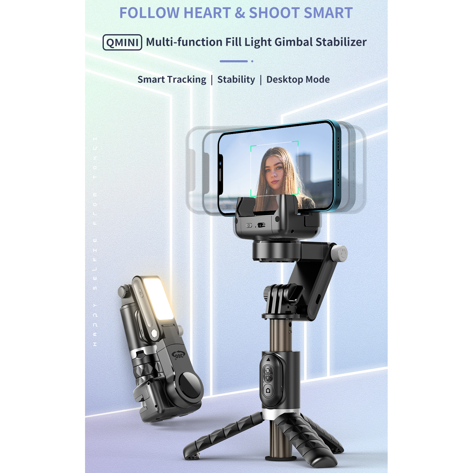 Selfie Stick Phone Gimbal Stab - Selfie Stick Tripod recensie en prijs