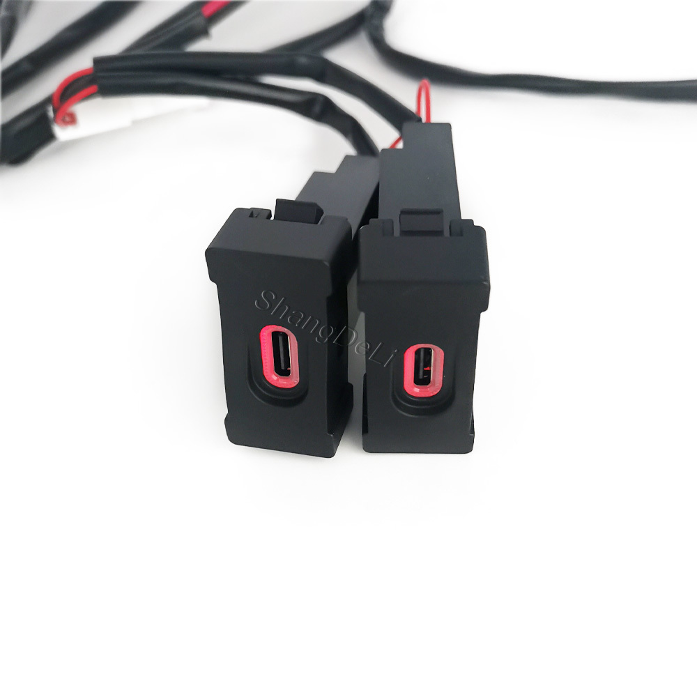 1PC Car Dual Type C PD Chargin - Phone Accessories Charger recensie en prijs