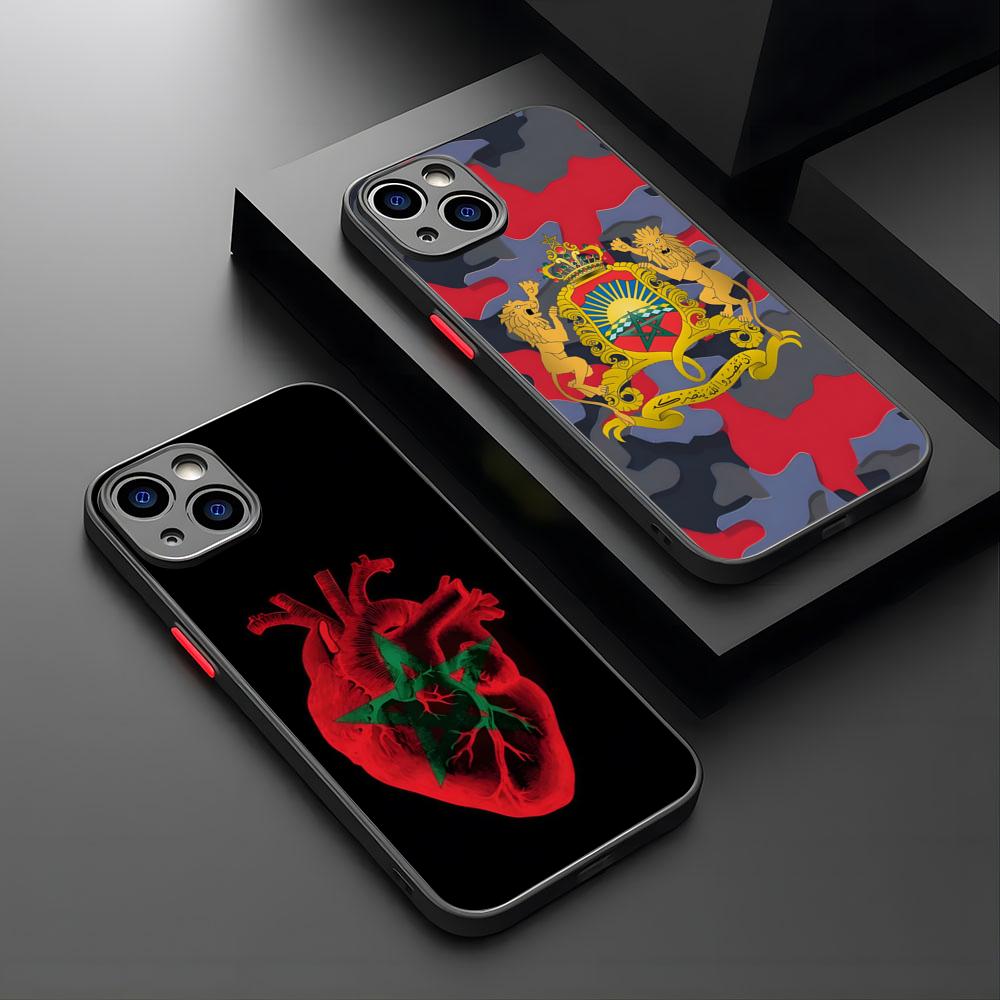 Morocco Flag Phone Case For iP - Phone Accessories From China recensie en prijs
