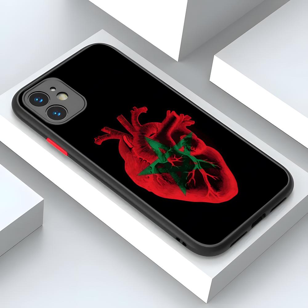 Morocco Flag Phone Case For iP - Phone Accessories From China recensie en prijs