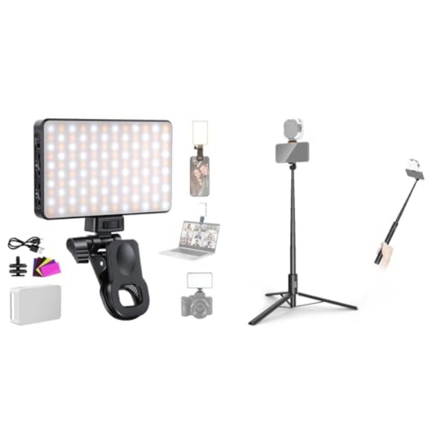 Basics BL120B LED Selfie Phone - Selfie Stick Tripod recensie en prijs