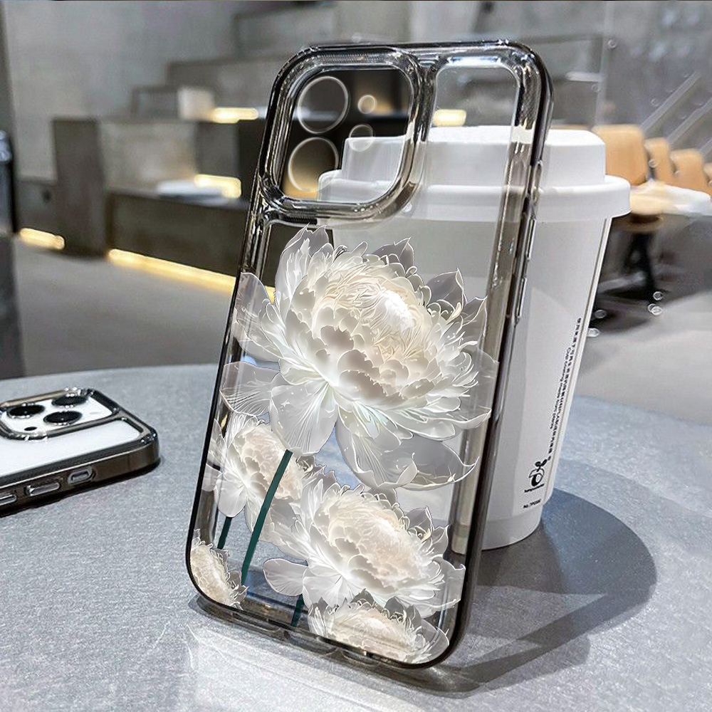 White Lotus Flower Phone Case  - Phone Accessories From China recensie en prijs