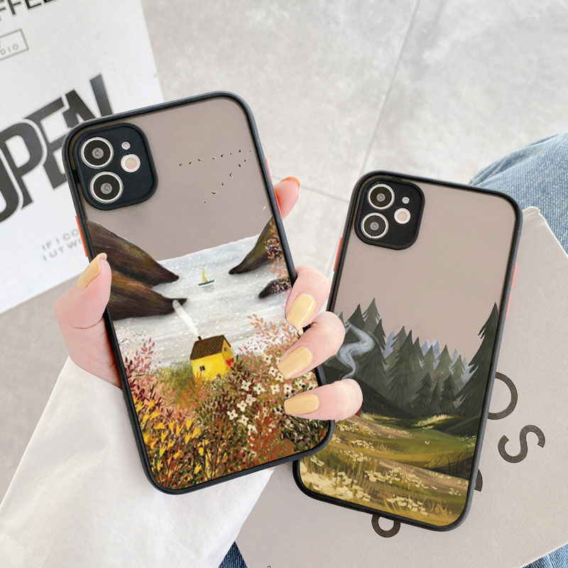 Retro Scenery Painted Phone Ca - Phone Accessories From China recensie en prijs