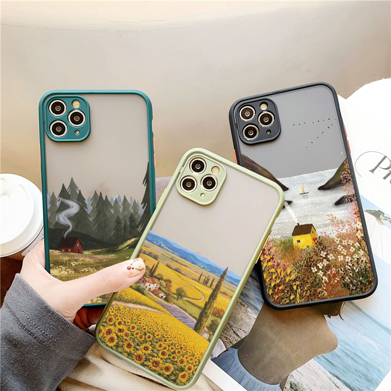 Retro Scenery Painted Phone Ca - Phone Accessories From China recensie en prijs