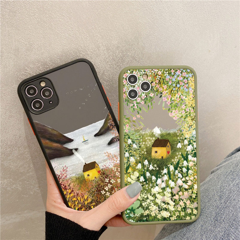 Retro Scenery Painted Phone Ca - Phone Accessories From China recensie en prijs