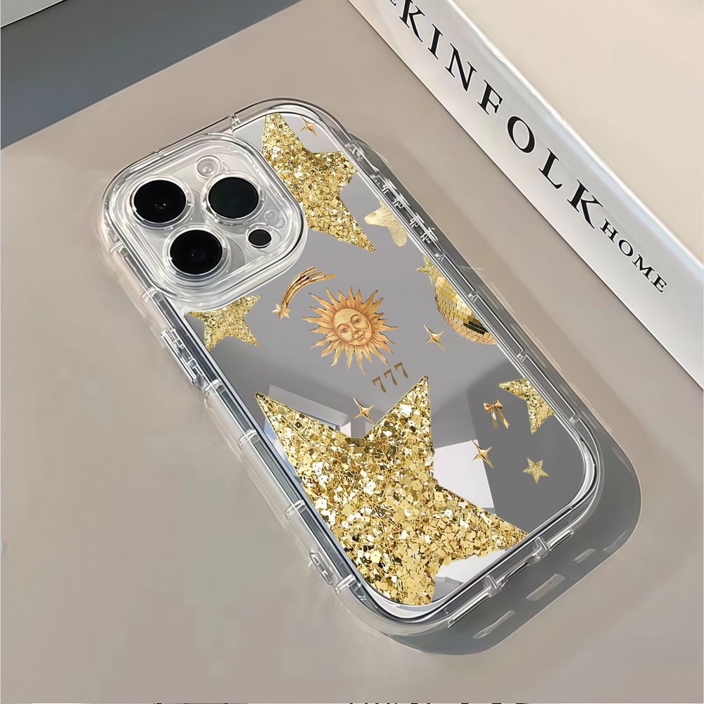 Celestial Gold Glitter Mirror  - Phone Accessories To Sell recensie en prijs
