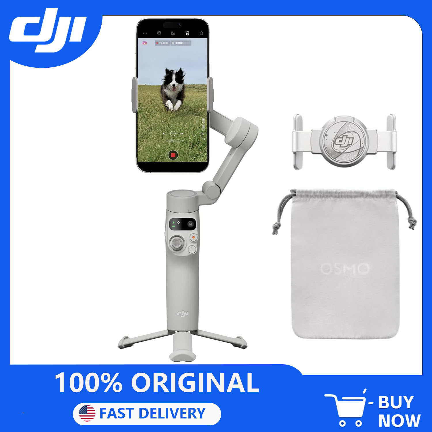 DJI Osmo Mobile 7 Gimbal Stabi - Selfie Stick Tripod recensie en prijs