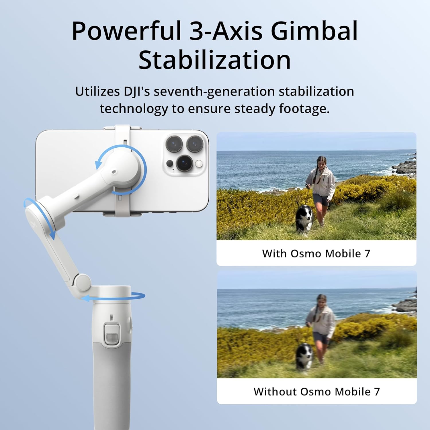 DJI Osmo Mobile 7 Gimbal Stabi - Selfie Stick Tripod recensie en prijs
