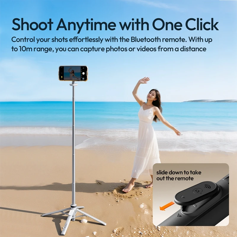 Original Ulanzi MT85 Magnetic  - Selfie Stick Tripod recensie en prijs