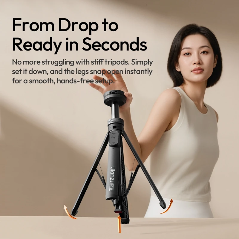Original Ulanzi MT85 Magnetic  - Selfie Stick Tripod recensie en prijs