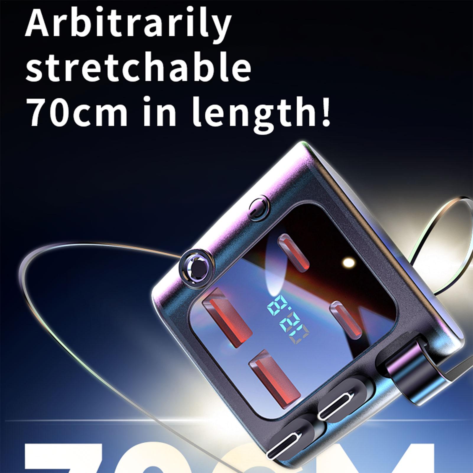 Car Charger Retractable Cord 2 - Phone Accessories Charger recensie en prijs