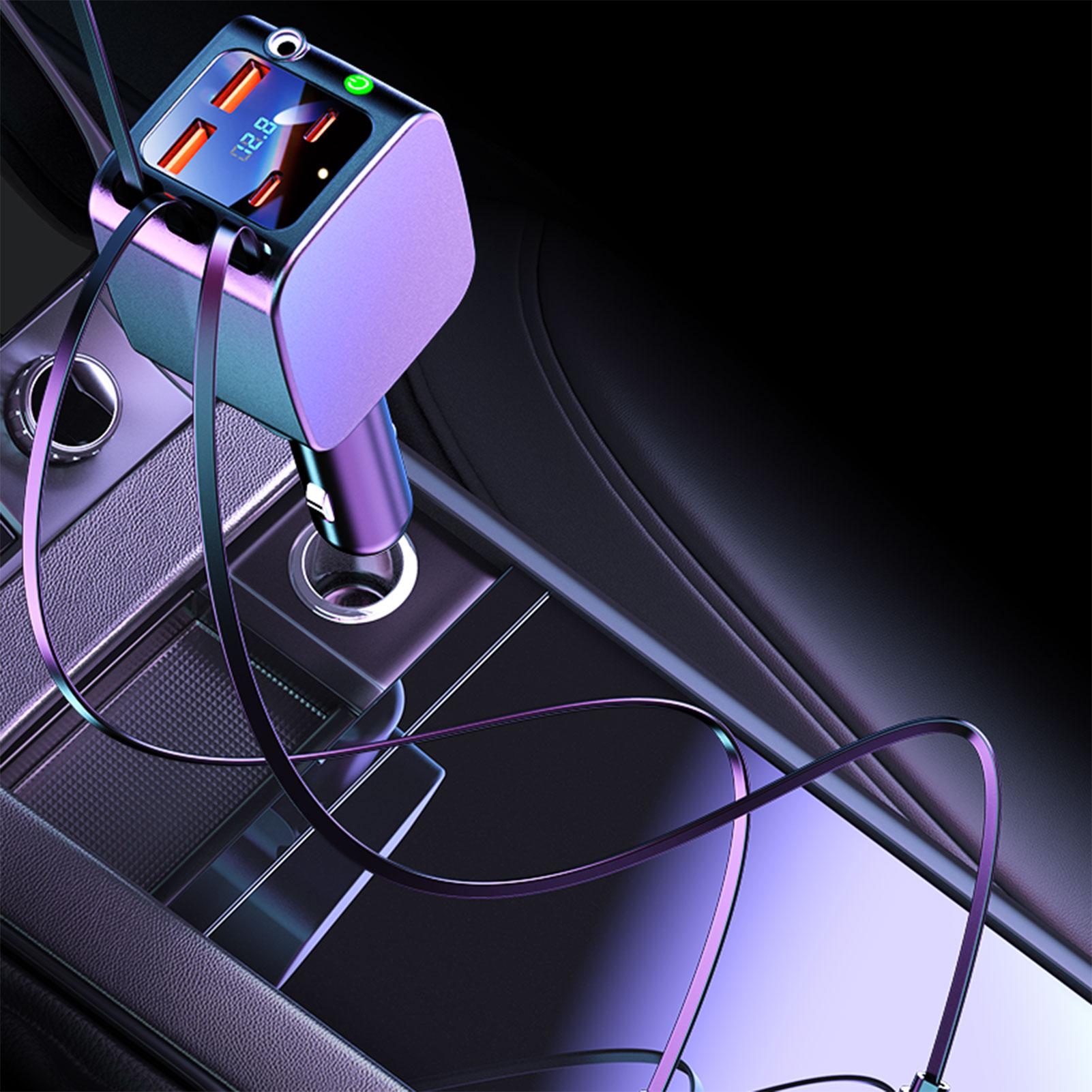 Car Charger Retractable Cord 2 - Phone Accessories Charger recensie en prijs