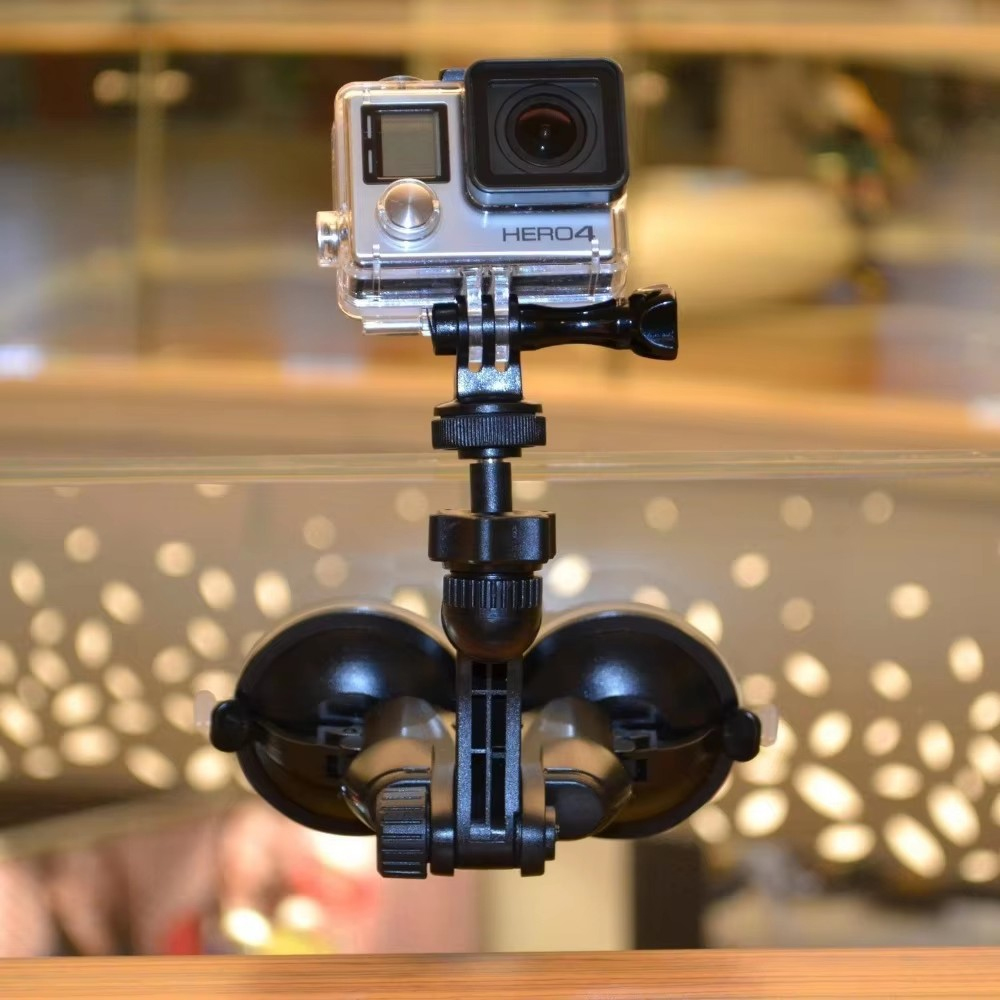 Double Suction Cup Mount with  - Selfie Stick Tripod recensie en prijs