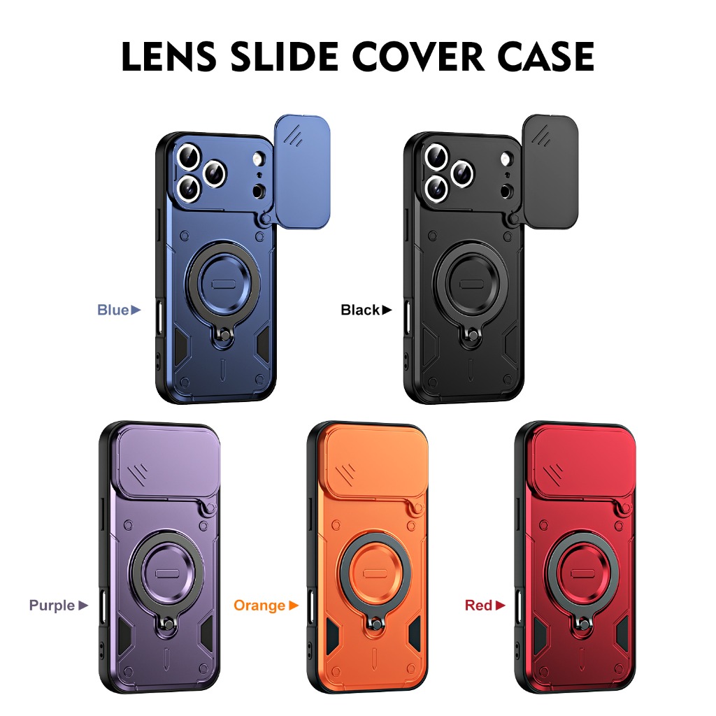 Armor Shockproof Phone Case w/ - Phone Kickstand Ring recensie en prijs