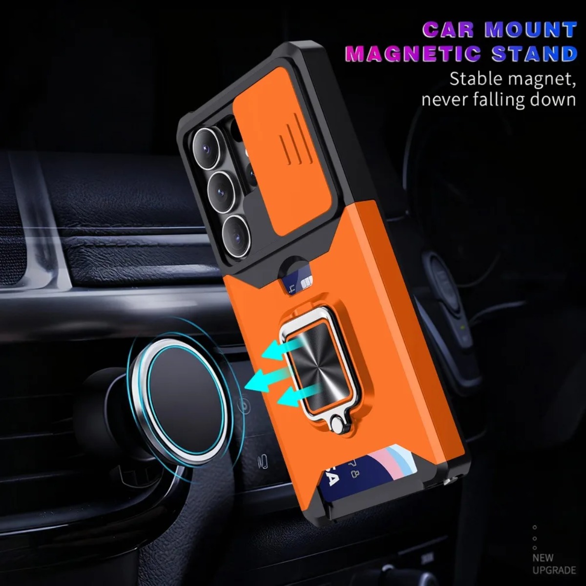 Card Slot Ring Holder Phone Ca - Phone Accessories Popsocket recensie en prijs