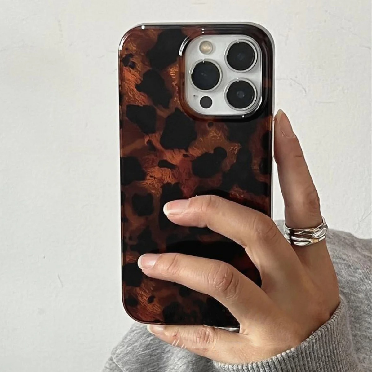 Retro Amber Texture Laser Phon - Phone Accessories To Sell recensie en prijs