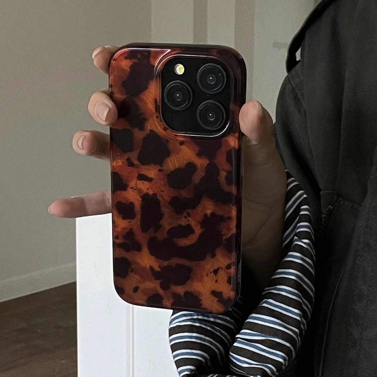 Retro Amber Texture Laser Phon - Phone Accessories To Sell recensie en prijs