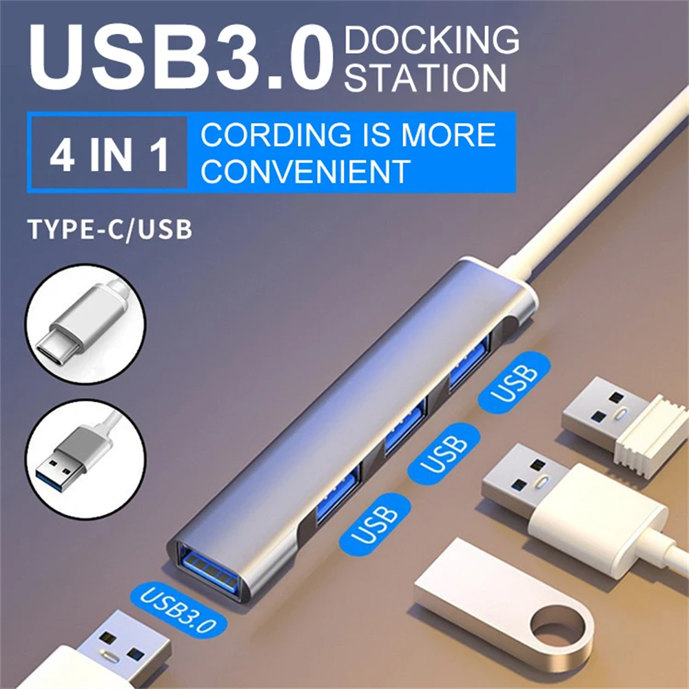 4 in 1 USB 3.0 Hub OTG Splitte - Phone Accessories Distributor recensie en prijs