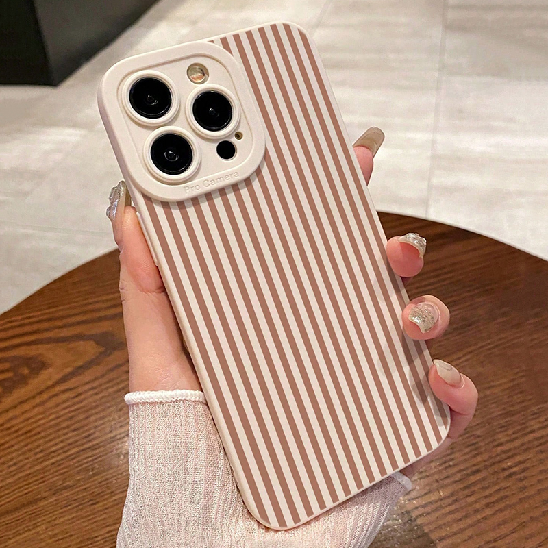 Pink Striped Painted Anti-Drop - Phone Accessories To Sell recensie en prijs