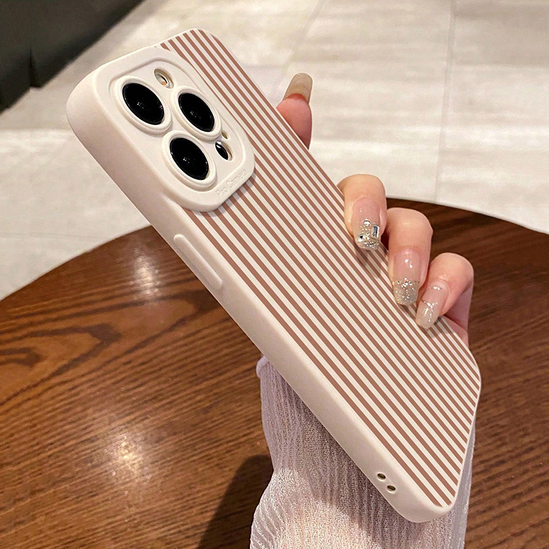 Pink Striped Painted Anti-Drop - Phone Accessories To Sell recensie en prijs