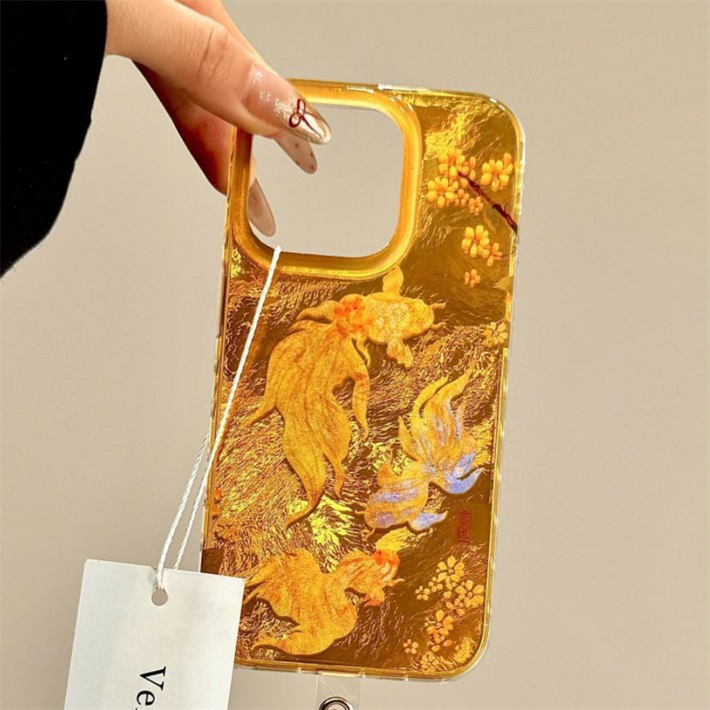 Vortex patterned gold low osma - Phone Accessories From China recensie en prijs