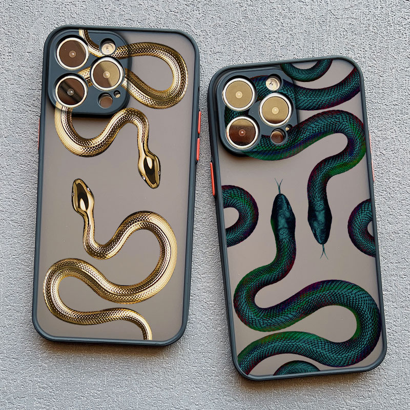 Luxurious Black Gold Snake Pho - Phone Accessories From China recensie en prijs