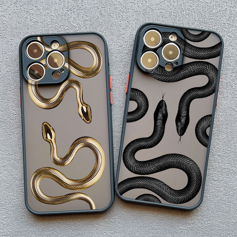 Luxurious Black Gold Snake Pho - Phone Accessories From China recensie en prijs