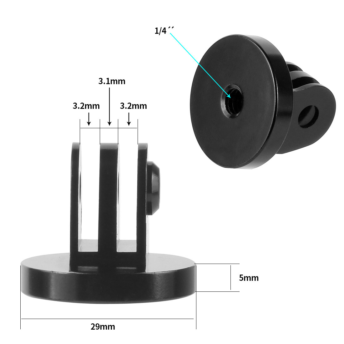 For Gopro Tripod Mount Adapter - Selfie Stick Tripod recensie en prijs